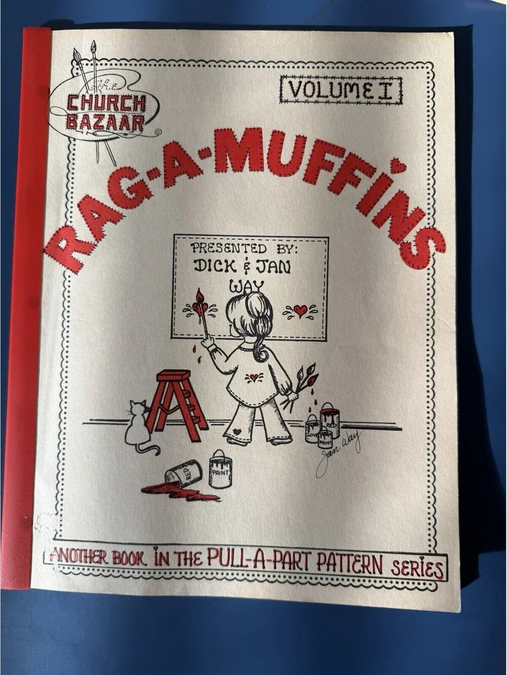 Rag A Muffins Church Bizaar Patchwork Pull Apart Pattern Series Set Of 4